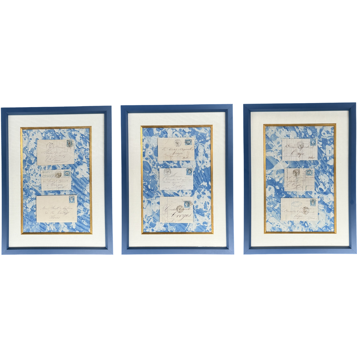 Le Courrier - Set of 3