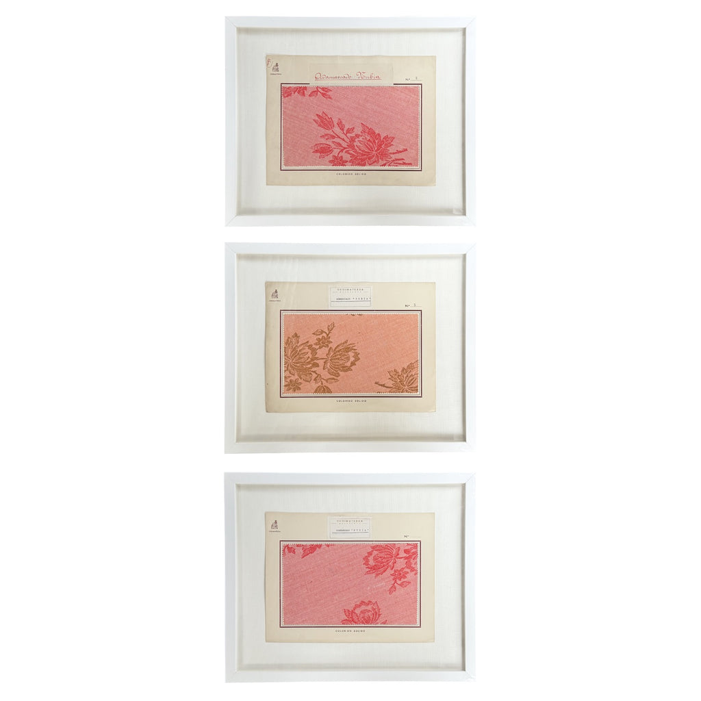 Barcelona Pinks - Set of 3